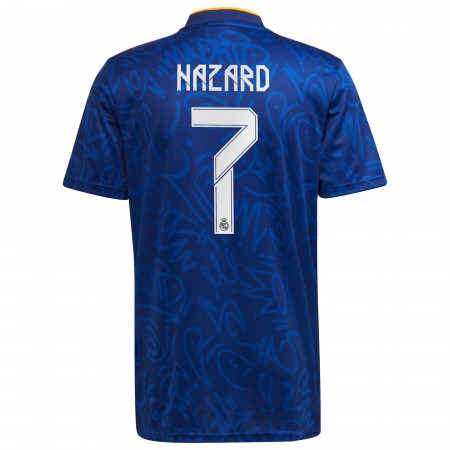 Fußballtrikots Real Madrid Eden Hazard 7 Auswärts Trikotsatz 2021-2022 Fußballtrikots Real Madrid Eden Hazard 7 Auswärts Trikotsatz 2021-2022